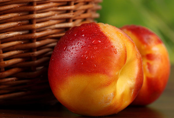 Nectarines mûres