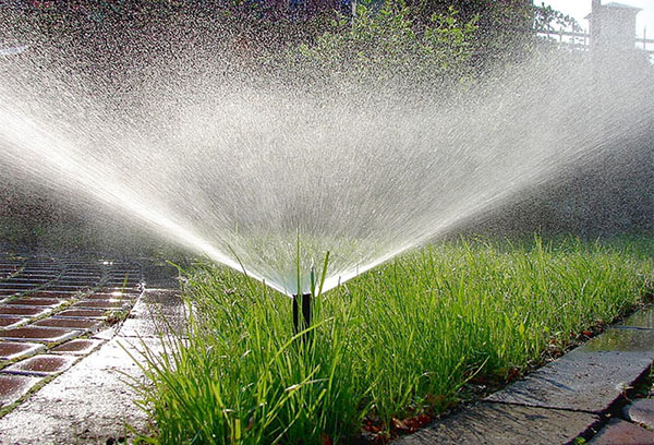 Arrosage automatique de la pelouse