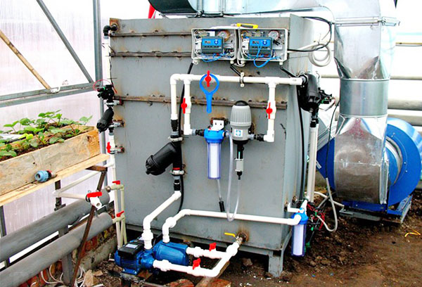 Système d'irrigation automatique de serre