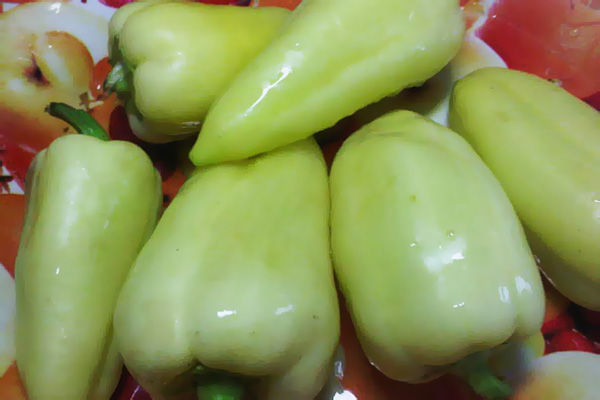 Fruit de piment lumineux